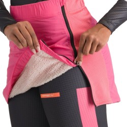Vinter skiskjørt Sportful Rythmo Skirt 2024 bringebær rosa